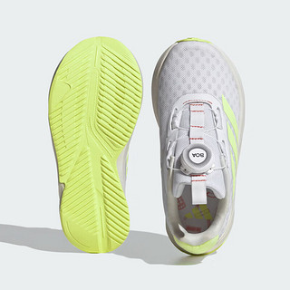 阿迪达斯（adidas）童鞋男女大童网眼透气BOA旋转运动鞋 IH5834白 IH5834-5  5/38码/235mm