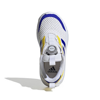 阿迪达斯 （adidas）青少年网面透气小波浪跑步鞋 ID3376 白色 31码 