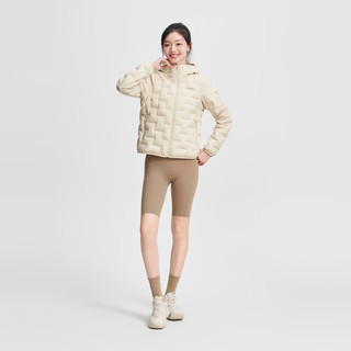 波司登2024春季新款女短款轻暖鹅绒连帽简约休闲宽松羽绒服B40131036