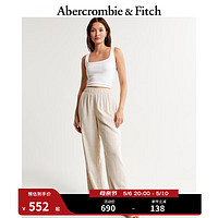 Abercrombie & Fitch 高腰阔腿裤长裤KI156-4182