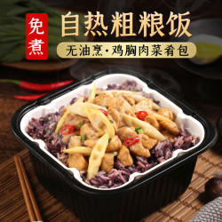 型食主义 粗粮自热饭 青豆鸡丁菜肴包 1盒