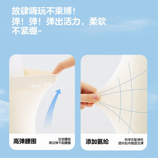 Classic Teddy女童打底裤儿童裤子中小童装夏季百搭七分裤弹力休闲裤