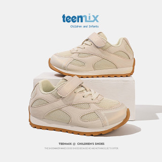 天美意（TEENMIX）天美意女童运动鞋2024春季新款小孩跑步鞋网面阿甘鞋儿童老爹鞋子