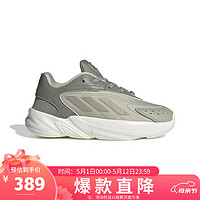 阿迪达斯 （adidas）春夏儿童三叶草OZELIA休闲运动老爹鞋IE3409 银灰 32码 