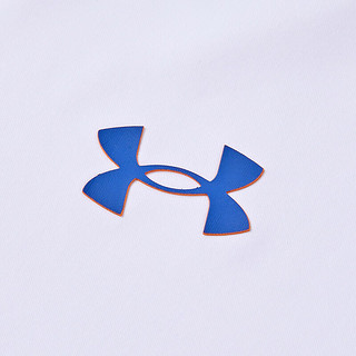 安德玛（Under Armour）童装儿童运动T恤透气亲肤吸湿排汗男女童运动短袖T恤 皇室蓝 120cm