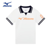 美津浓（MIZUNO）儿童夏季短袖POLO衫男女童针织短袖轻薄凉感TX24210149