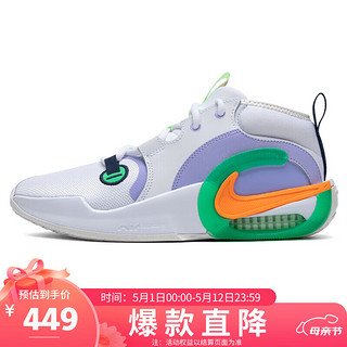 耐克（NIKE）夏季AIR ZOOM 运动鞋舒适休闲鞋 FB2689-101 白色 34码 