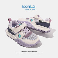 天美意（TEENMIX）天美意童鞋儿童运动鞋2024夏季女童透气阿甘网鞋小孩休闲鞋潮 紫色 单层  26码