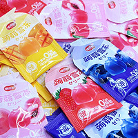 福派园 40包蒟蒻果汁果冻混合口味水蜜桃葡萄儿童休闲清凉