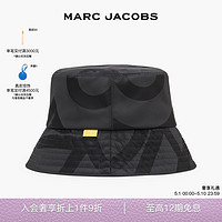 MARC JACOBS MJ 老花设计感街头风经典渔夫帽帽子