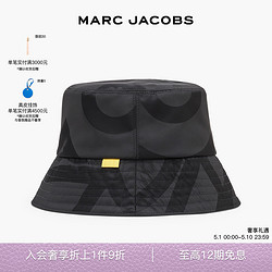 MARC JACOBS 马克·雅克布 MJ 老花设计感街头风经典渔夫帽帽子