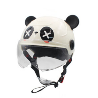 新国标儿童电动车头盔  双层防护+透明短镜