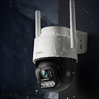360 户外球机6C 4G版  300W室外户外防水监控声光 2K高清智能全彩夜视wifi  智能监控摄像机