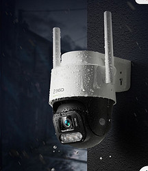 360 戶外球機6C 4G版  300W室外戶外防水監控聲光 2K高清智能全彩夜視wifi  智能監控攝像機