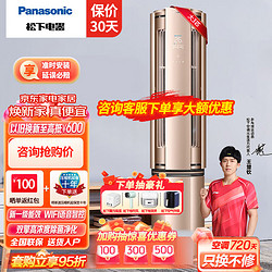 Panasonic 松下 新款大3匹 一级能效 D27FQ10N如意风 香槟金