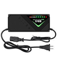 JIUCHENG 玖晟 电动车电瓶车充电器48V50Ah60V52A72V58Ah智能铅酸通用雅迪爱玛台铃新日三轮车断电 铅酸T孔60V50-58Ah