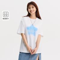 Semir 森马 甜酷针织短袖T恤