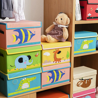 玩具收纳箱家用儿童零食收纳筐衣柜神器储物盒整理箱衣服衣物箱子