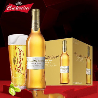 Budweiser 百威 金尊啤酒 330mL 24瓶