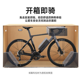 暗夜黑/雾灰色 24速油压碟刹-碳纤维手柄