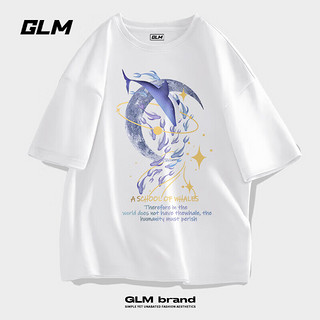 GLM 100%纯棉短袖t恤男 多款多色任选3件