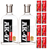 AK-47阿卡47伏特加洋酒高度烈酒酒吧酒水苹果青柠鸡尾酒基酒500ml   2瓶