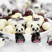 意萌 熊猫麦丽素夹心巧克力豆糖果散称批发网红独立包装儿童小朋友零食