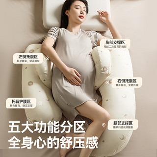 孕妇枕头护腰侧睡枕多功能U型抱枕托腹睡觉专用侧卧枕孕期靠枕