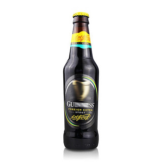 吉尼斯爱尔兰健力士黑啤吉尼斯（GUINNESS）瓶装烈性世涛330mL*12瓶