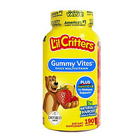 L'il Critters 兒童復合維生素小熊軟糖 190粒*3瓶裝