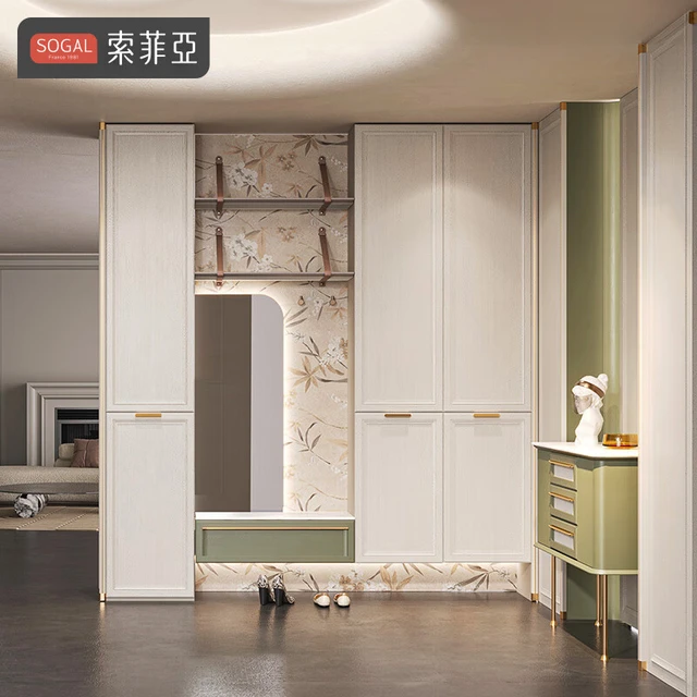 SOGAL 索菲亚 罗兰系列 法式整体衣柜 5㎡套餐