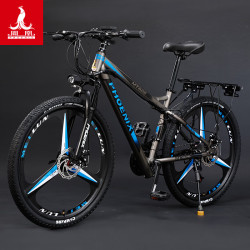 phoenix凤凰26寸电动助力自行车内置锂电池26寸21速