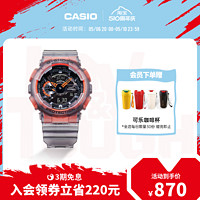 CASIO 卡西欧 G-SHOCK系列 51.2毫米石英腕表 GA-110LS-1A