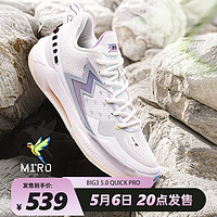 BIG3 5.0 Quick PRO361男鞋运动鞋篮球鞋2024夏季实战耐磨球鞋