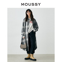 百亿补贴：MOUSSY 摩西 春季新品学院风翻领裙摆型系带风衣女C10GAS30-1330