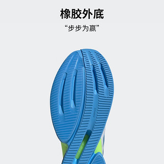 adidas 阿迪达斯 Supernova Eterno 随心畅跑舒适男子跑步鞋 IH0436 白/蓝/亮柠檬黄 40