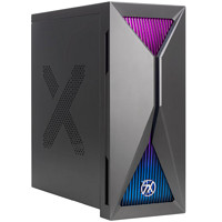 ASUS 华硕 天选X Plus 2024款 十四代酷睿版 游戏台式机 黑色（酷睿i5-14400F、RTX 4060Ti 8G、32GB、1TB SSD）