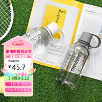 LOCK&LOCK 户外运动水杯Tritan男女塑料杯子1L白色ABF690WHT 象牙白 1个 1L