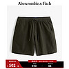 ABERCROMBIE & FITCH男装 24春夏新款多口袋复古休闲松紧腰宽松短裤KI128-4091