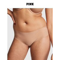 VICTORIA'S SECRET PINK 舒适简约活泼三角女士内裤 65H8榛子酱米色 11199177 S