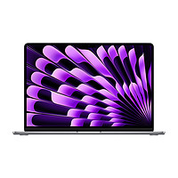 Apple 苹果 MacBookAir 15.3英寸 苹果笔记本电脑 2023M2芯片 深空灰色 15.3寸M216G+1TB