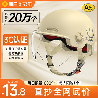 新日 3C认证新国标电动车头盔A类