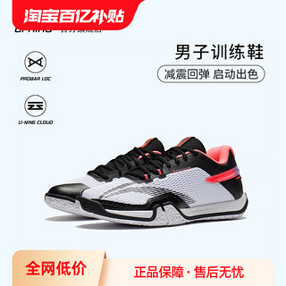 LI-NING 李宁 羽毛球鞋 贴地飞行LITE 男子运动鞋训练鞋