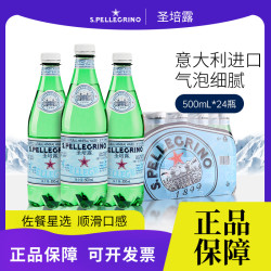 S.PELLEGRINO 圣培露 充气天然矿泉水