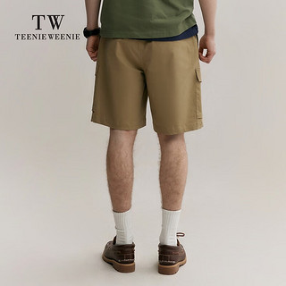 Teenie Weenie Men小熊男装工装短裤2024夏季休闲宽松户外休闲裤