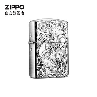 ZIPPO之宝防风煤油打火机 星座秘典-巨蟹座 520 单机