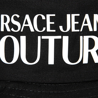 范思哲Versace Jeans Couture24春夏男士LOGO印花渔夫帽 黑色 M