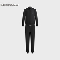 阿玛尼EMPORIO ARMANIEAU男装小鹰标刺绣家居服套装