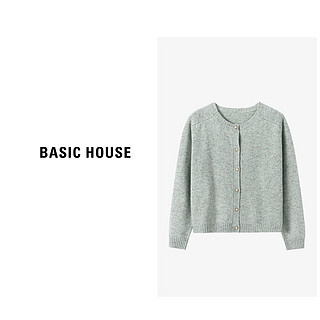 Basic House/百家好【现货】春季轻奢时尚百搭气质毛衣-B0624H5D6  F85-140斤