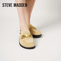 STEVE MADDEN/思美登2024春夏时尚平底穆勒拖鞋女 CHROMATIC 沙色 36